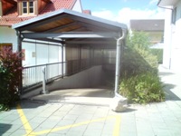 Garagenabfahrt