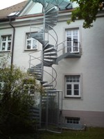 Wendeltreppe aussen